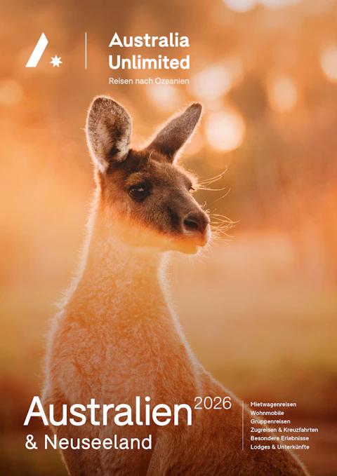 Katalogcover Australien & Neuseeland, unscharfe Vorschau