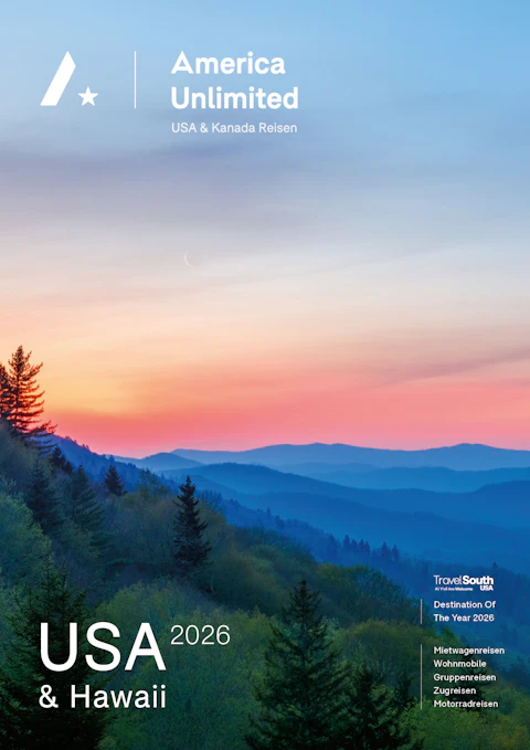 Katalogcover USA & Hawaii, unscharfe Vorschau