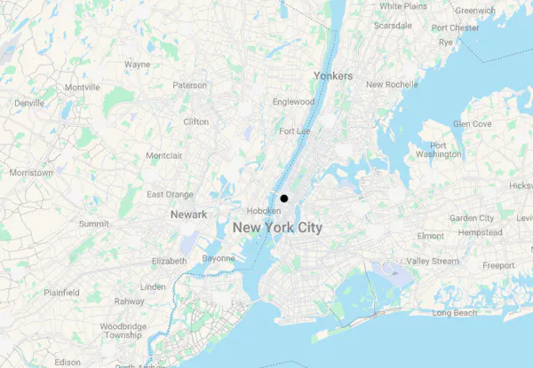 Karte 6 Tage New York City Trip
