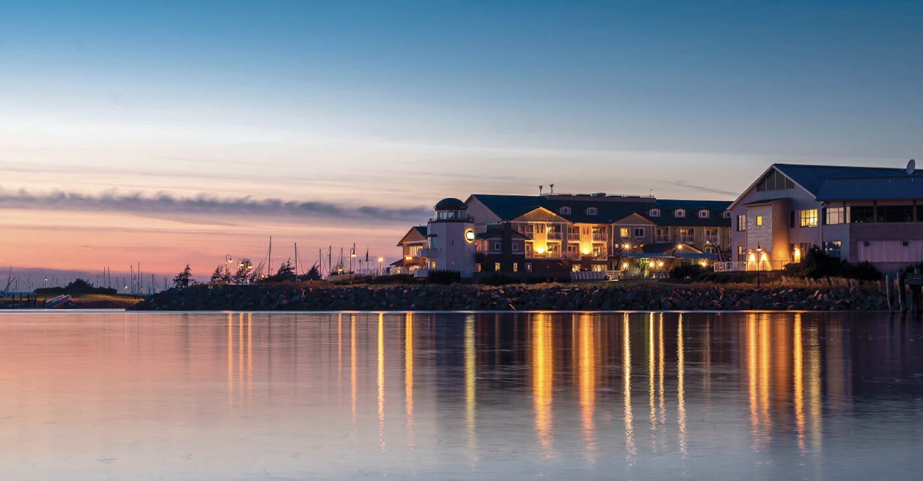 0378 Hotel Bellwether at Night Snhom County 4 4 19 Belham 3 29 19