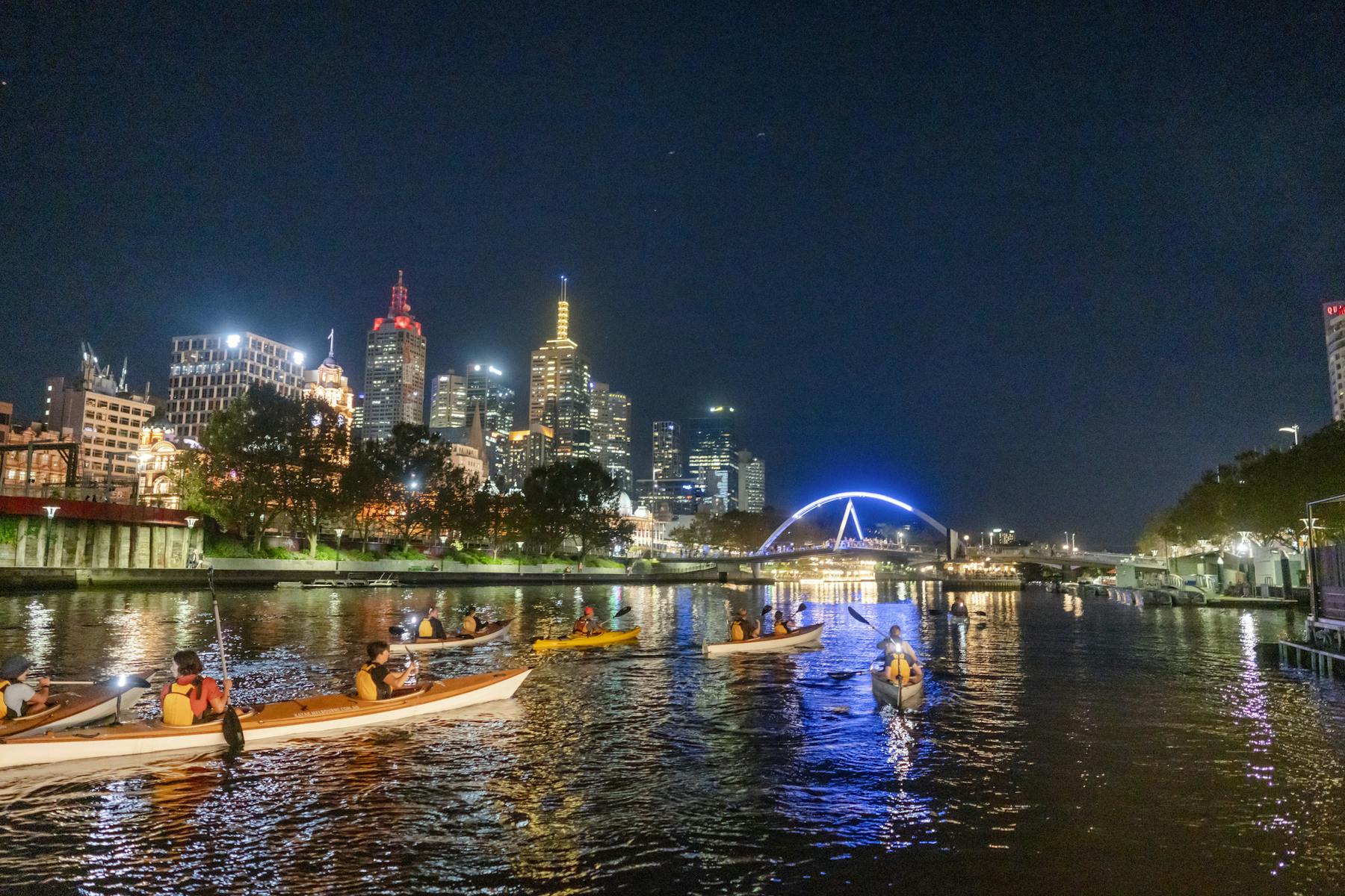 160160 3 Moonlit Kayak Melbourne2