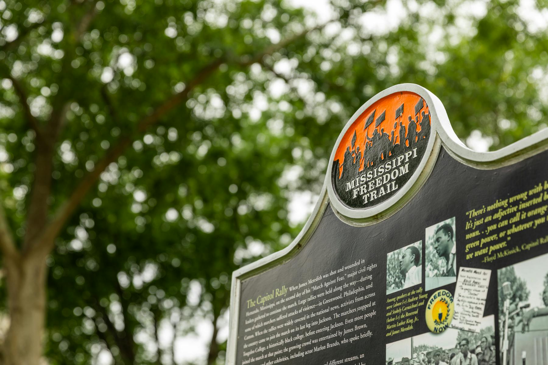 20200505 captiol rally march against fear freedom trail marker jackson mississippi 25