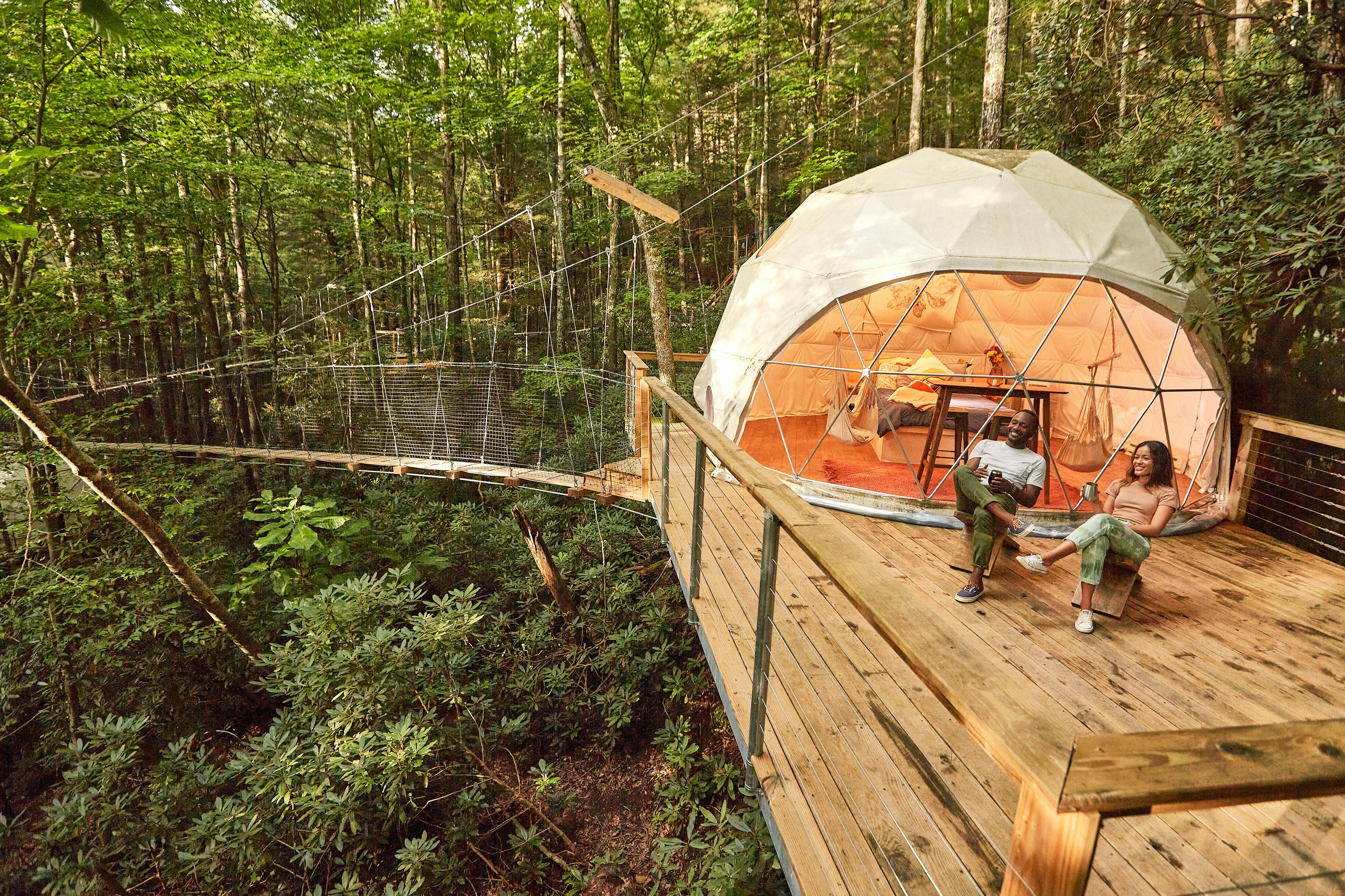 2021 KY NKY + BHBB Dome Town Treehouse Rentals 05 Edit Photo 0