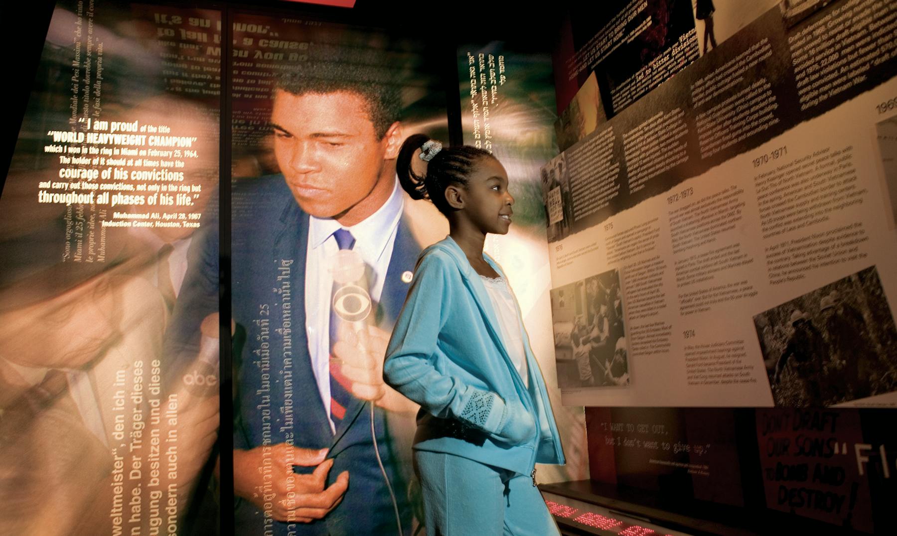 Ali Center Exhibit wGirl