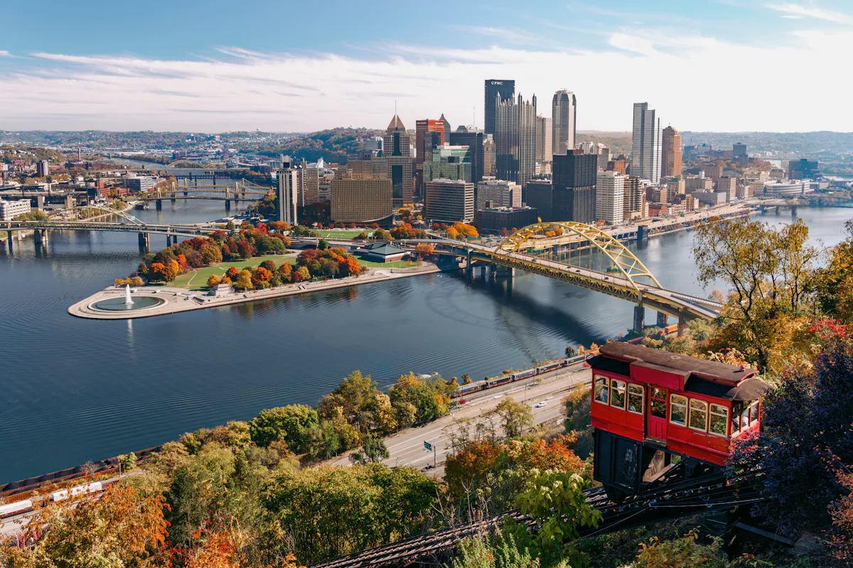 Duquesne Incline View Fall Dustin McGrew