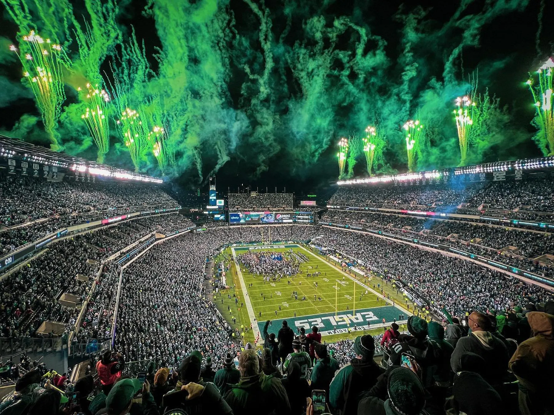 Eagles winning NFC championship kylehuff