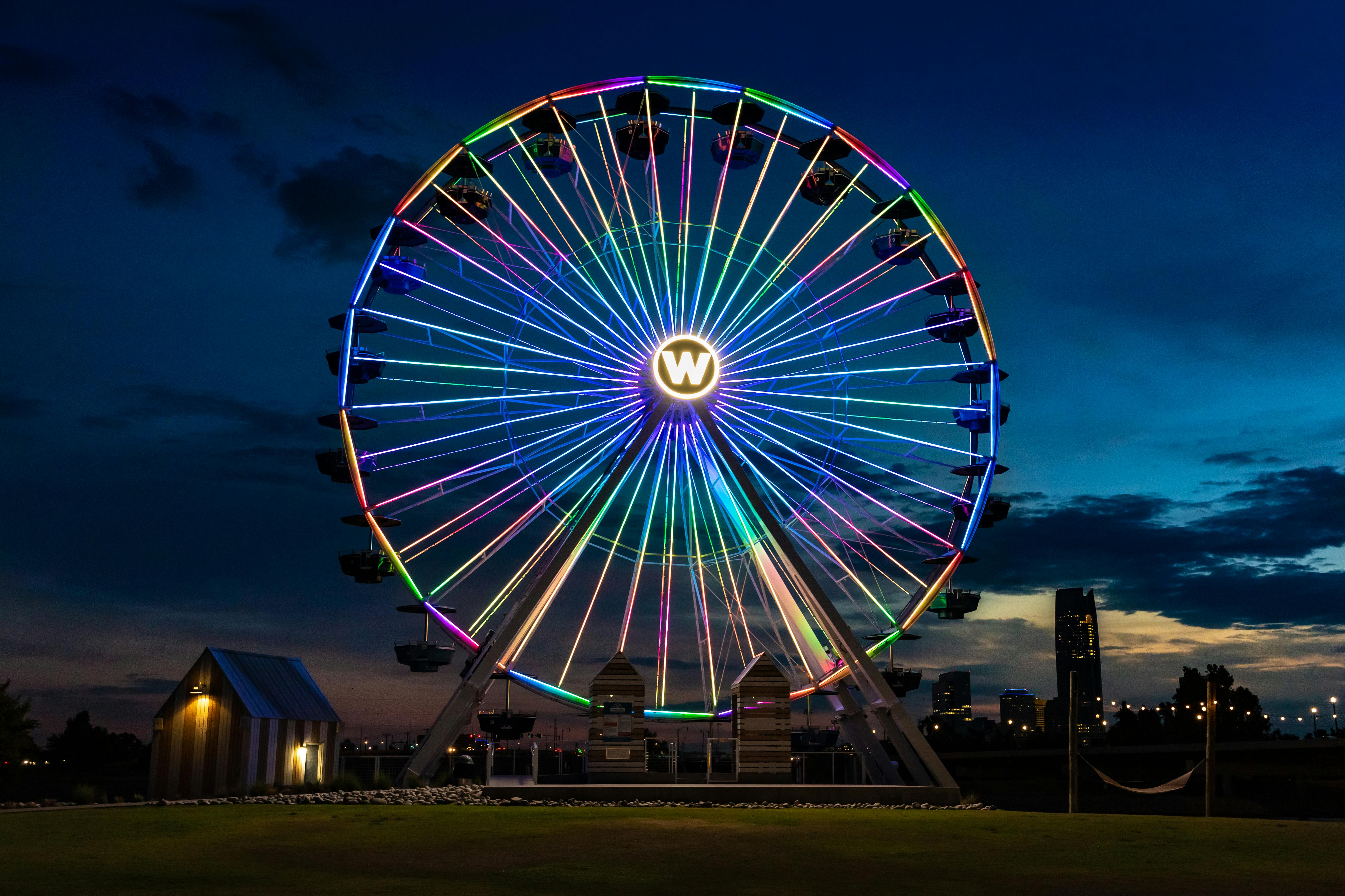 Ferris Wheel in the Weeler District