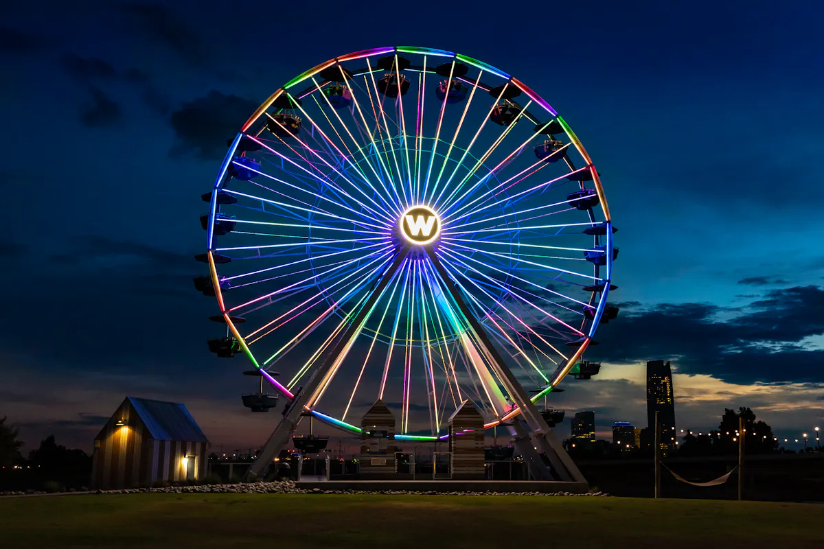 Ferris Wheel in the Weeler District