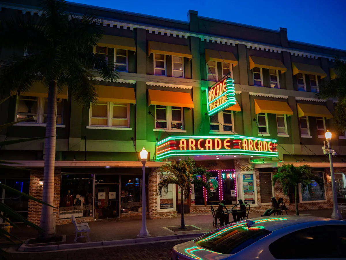 Fort Myers Islands Beaches and Neighborhoods Arcade Theatre Florida Repertory Theatre 2