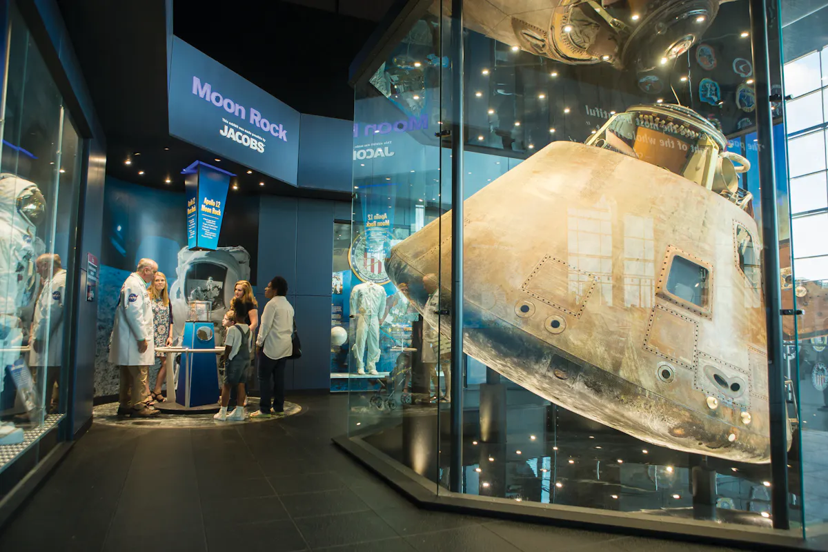 Huntsville US Space and Rocket Center Apollo 16 Capsule