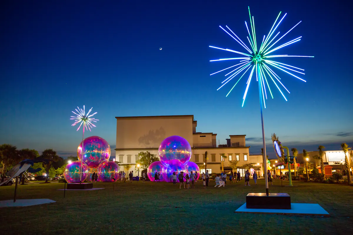 Illumination Park Dandelions Bubbles1