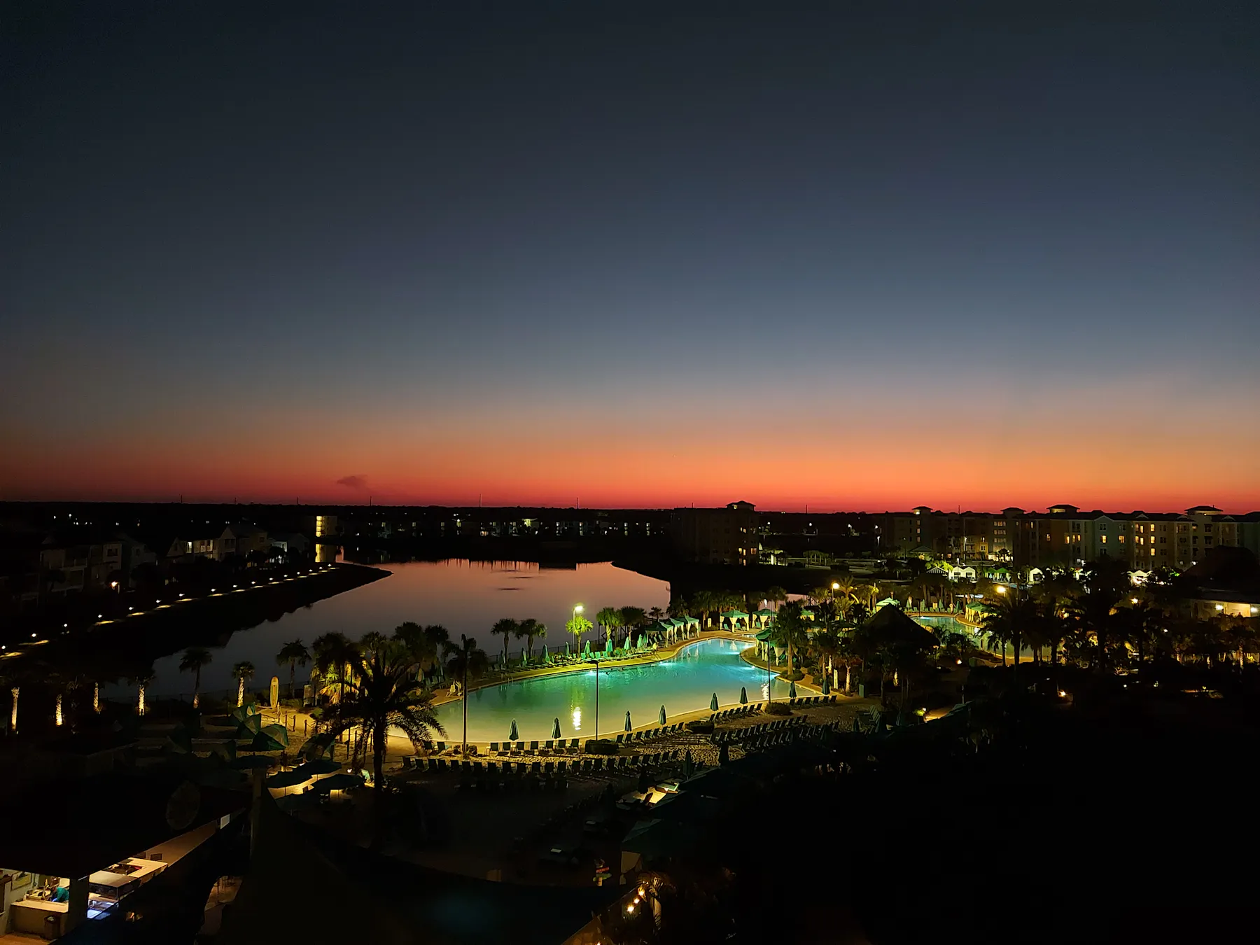 Margaritaville at night