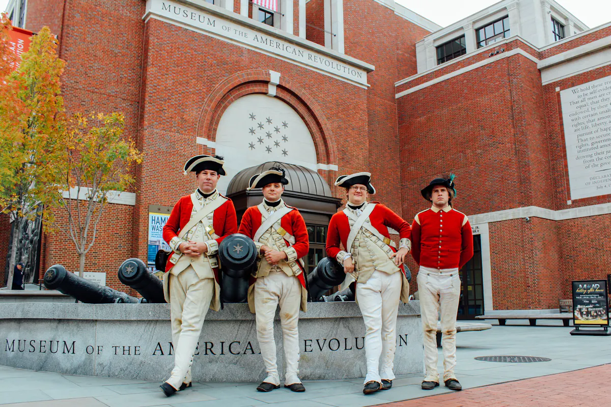 Museum of the American Revolution British reenactors photo credit K Huff for PHLCVB 1