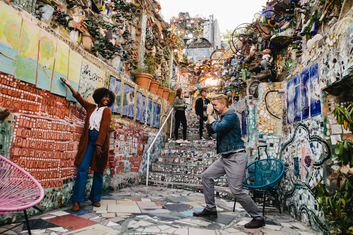 Philadelphia MagicGardens Couple