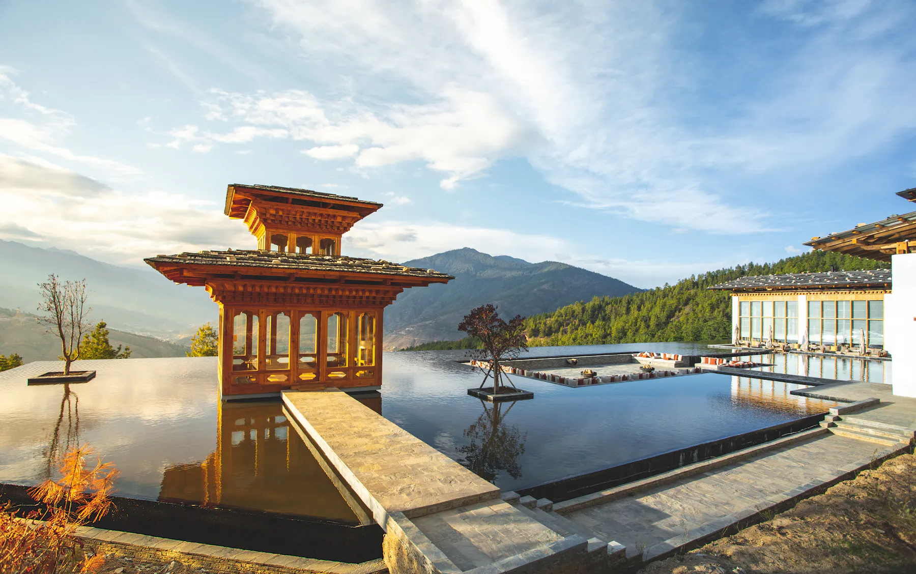 Praying Pavilion at Reflecting Pond