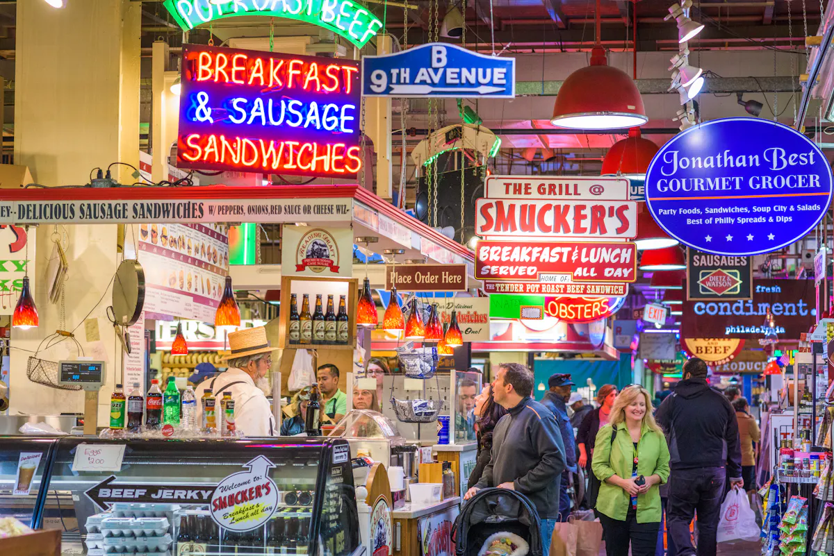 Reading Terminal Market photo credit Istock Standard License for PHLCVB