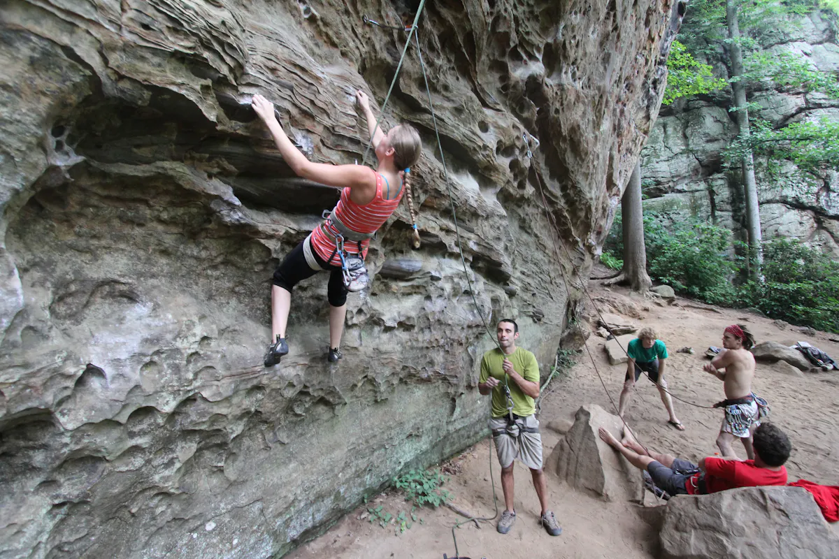 Red River Gorge 059 RockClimb