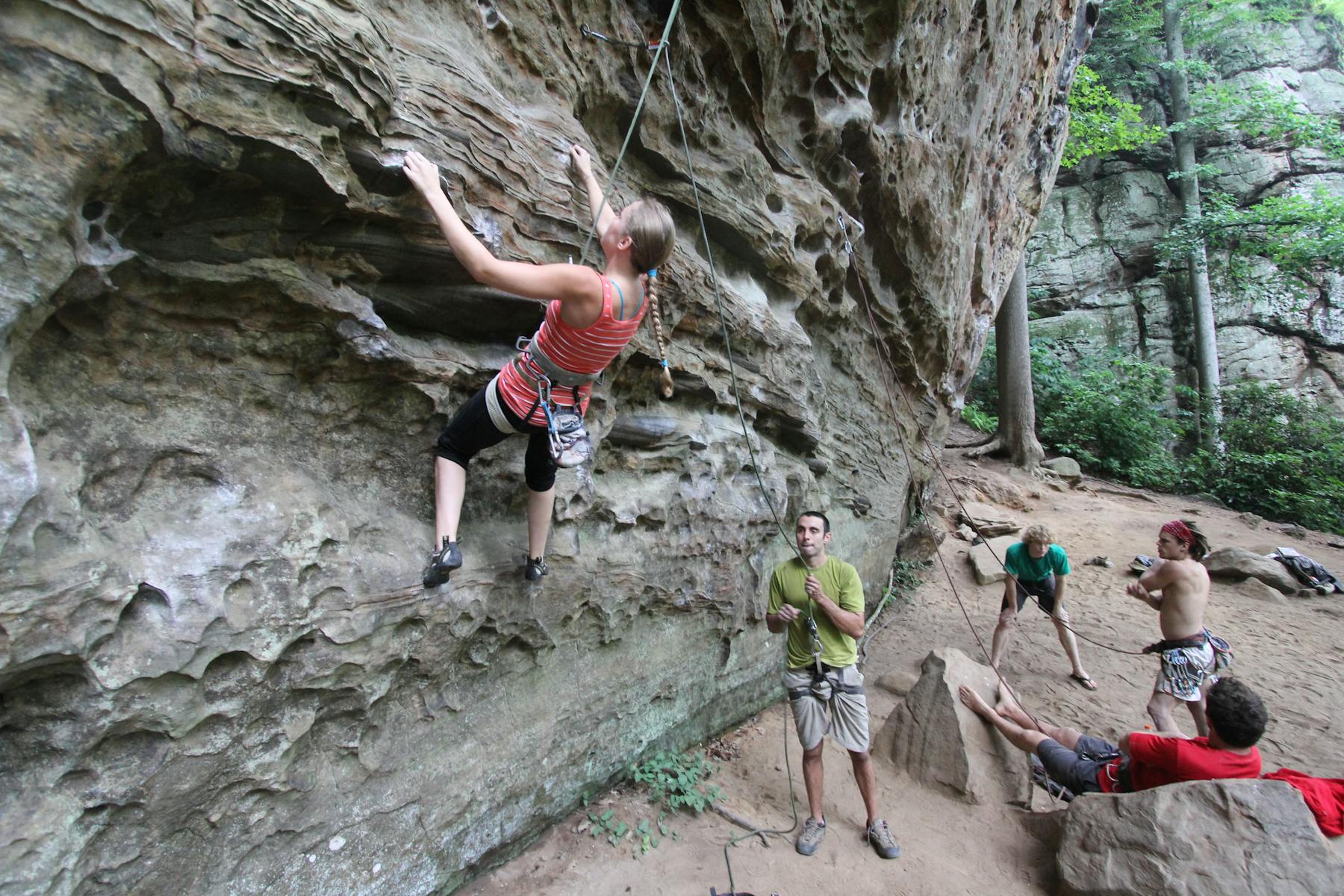 Red River Gorge 059 RockClimb