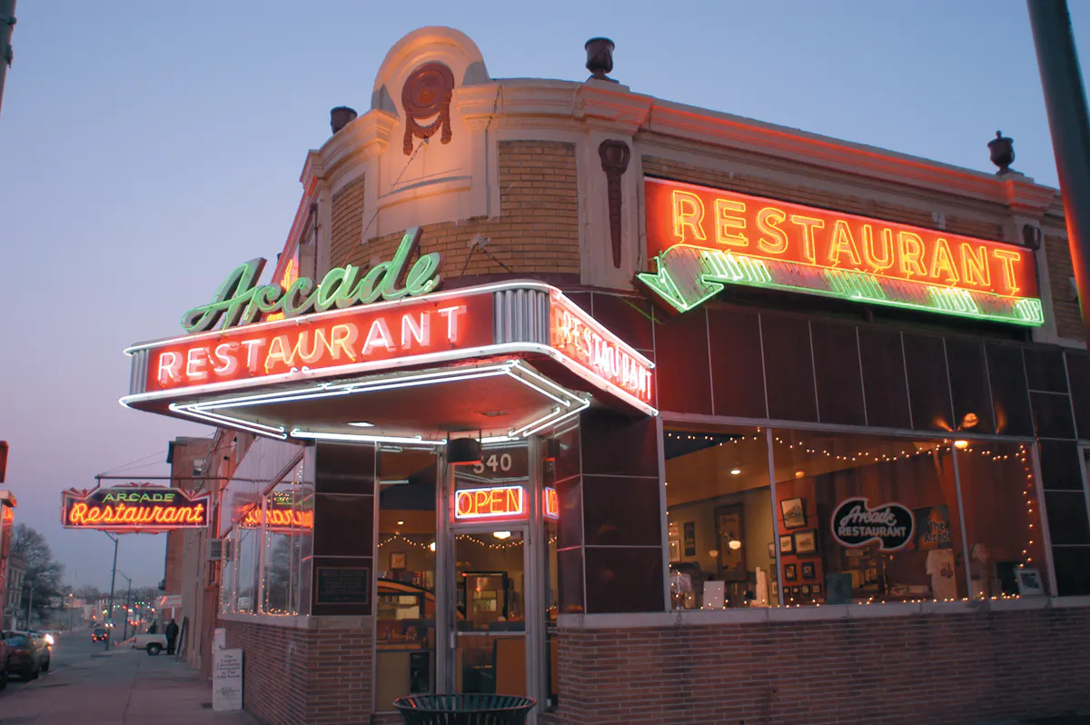 The Arcade Restaurant in South Main District Phillip Parker