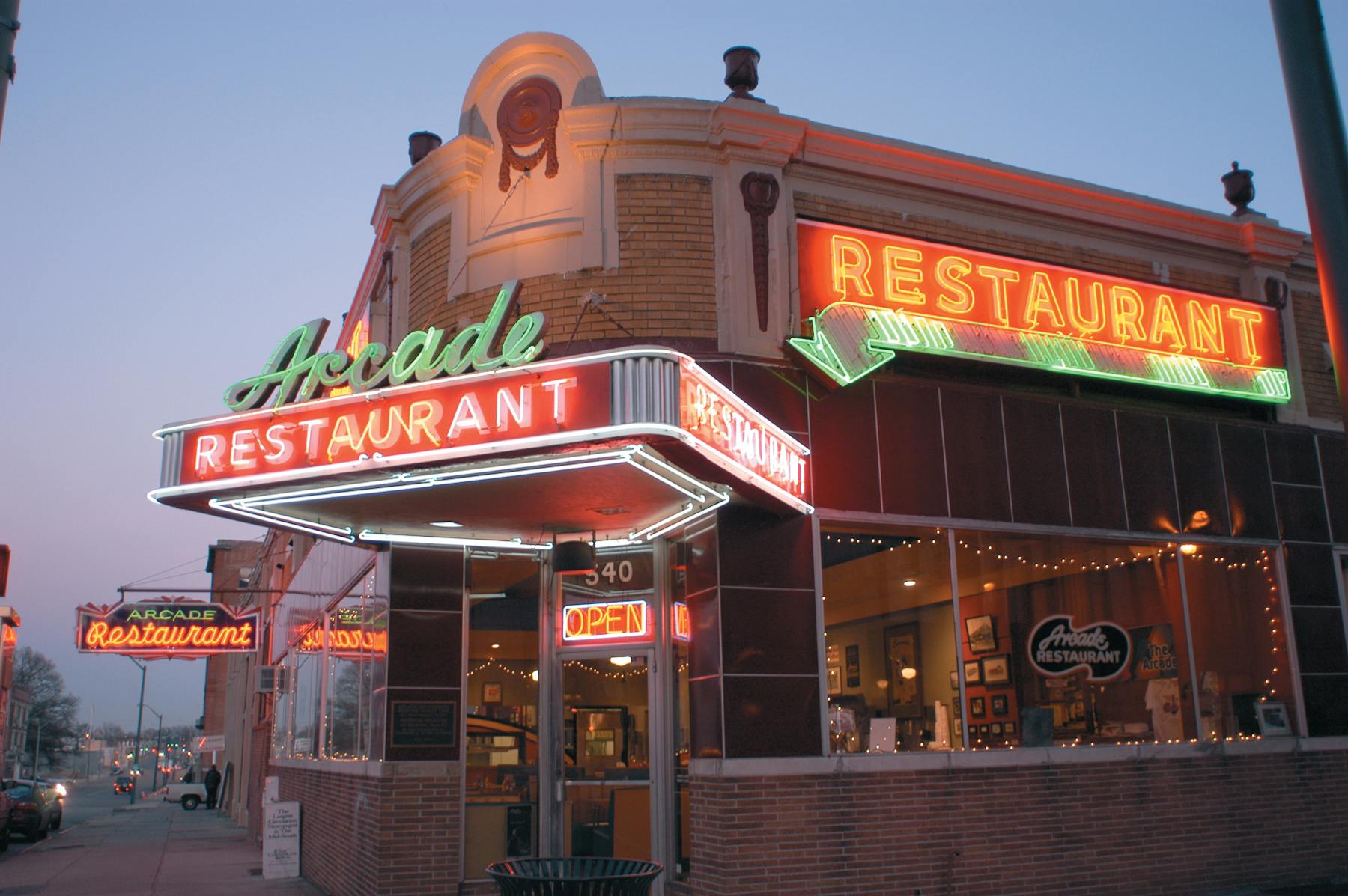 The Arcade Restaurant in South Main District Phillip Parker