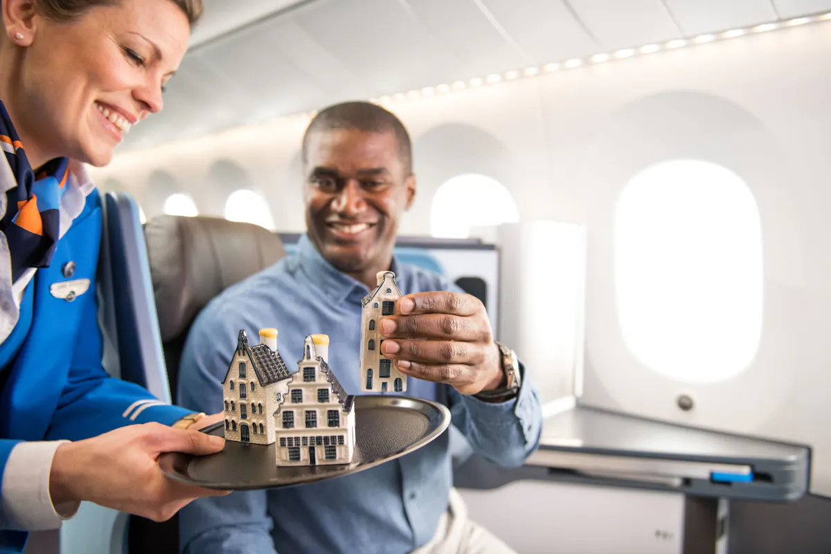 print KLM international mockup 6874