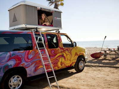 Escape Campervans USA Mavericks mit optionalem Dachzelt