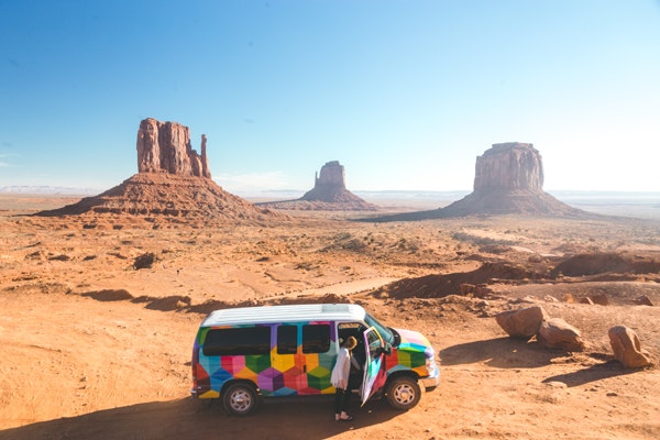 Escape Campervans USA Mavericks Monument Valley