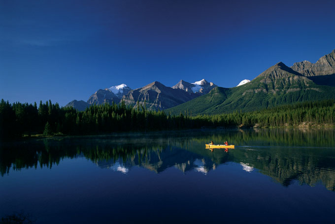 AlbertaHerbert Lake Banff NP