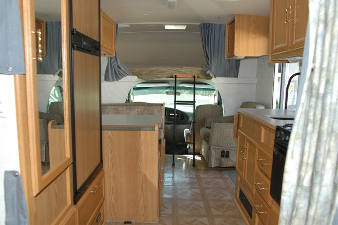 22/24ft Motorhome - Innenansicht
