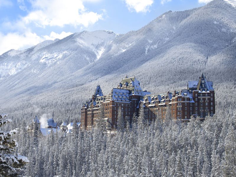 SkiABBanffFairmont Exteroir