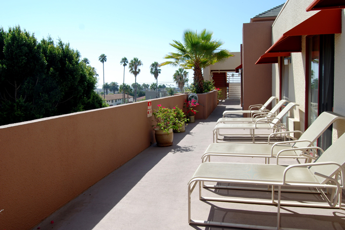 Best Western Santa Monica Sonnenliegen