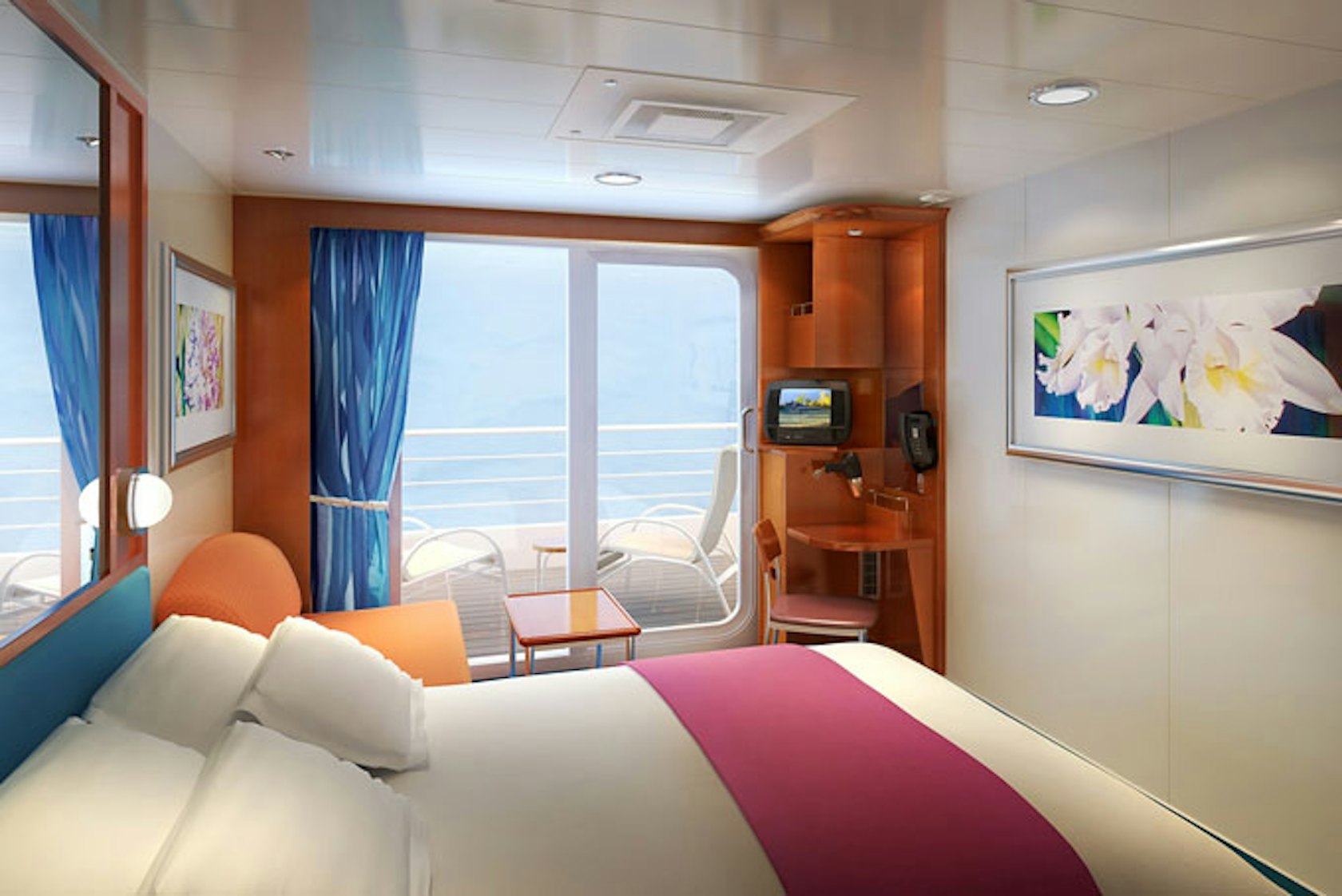 KreuzfahrtNCLPrideofAmericaBalkonkabine