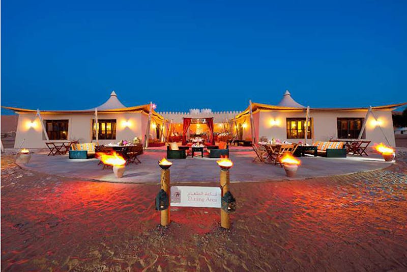 OmanDesertNightsCampDiningNight