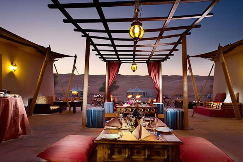 OmanDesertNightsCampDiningArea