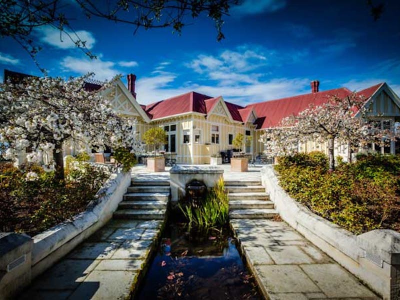 HotelNeuseelandPen y bryn LodgeSteingarten