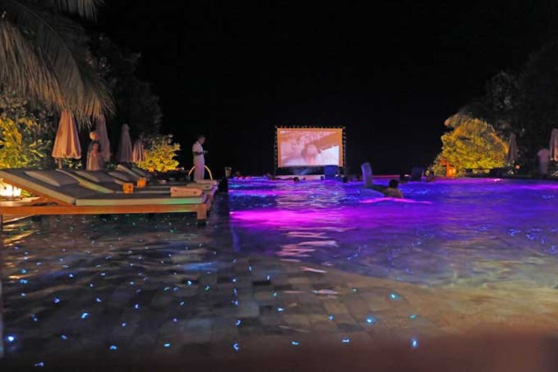 HotelMaledivenAyadaMaldives Movie Night