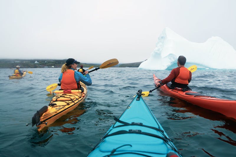 NewfoundlandKanuvorEisberg