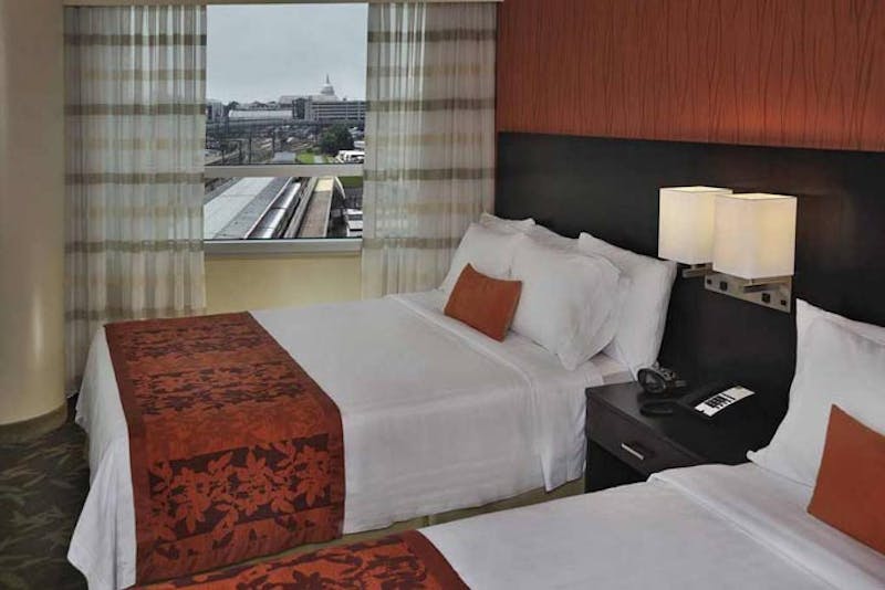 HotelDCWashingtonCourtyardCapitol Zimmer
