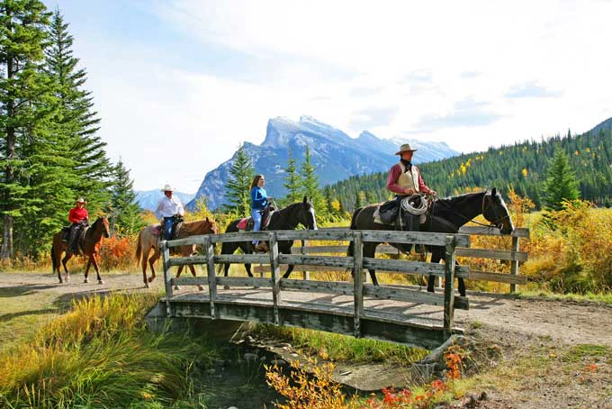 AusfluegeAlbertaBanffBowRiverTrailRide3