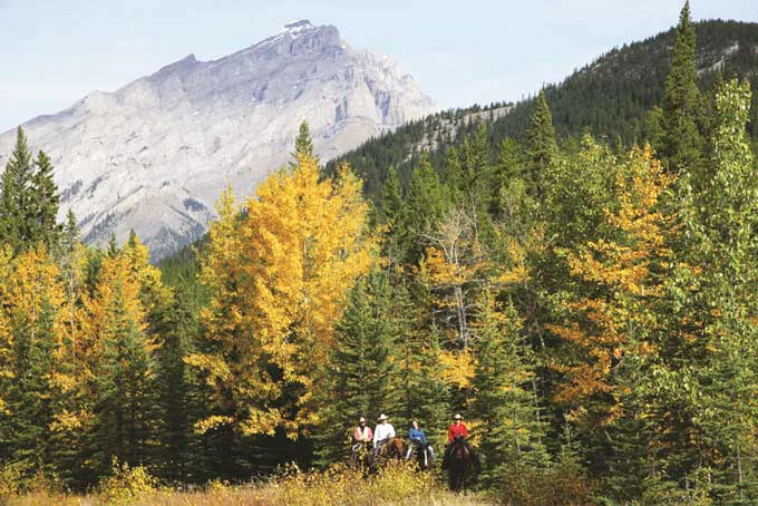 AusfluegeAlbertaBanffBowRiverTrailRide4