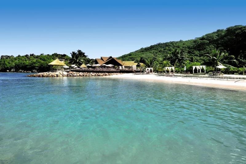 HotelSeychellenPraslinLa DigueDomaine de lOrangeraieStrand