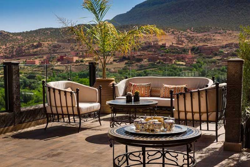 HotelMarokkoKasbah TamadotAsmoun lounge