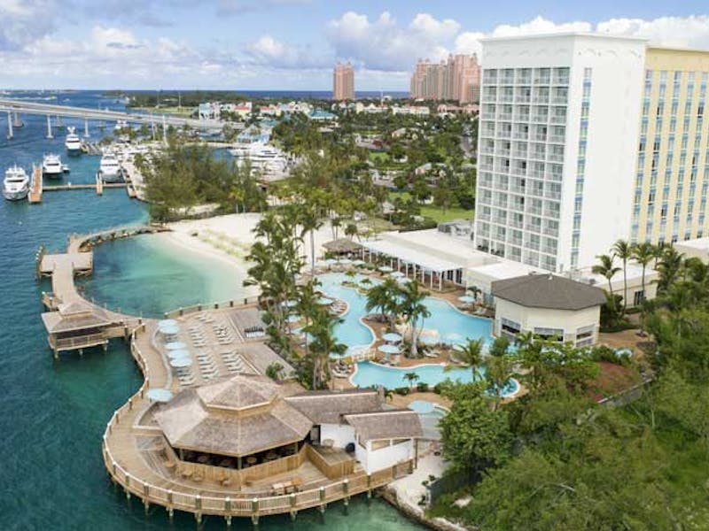HotelBahamasNassau Warwick Luftbild