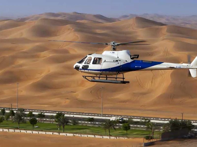 DubaiHelikopter Wueste
