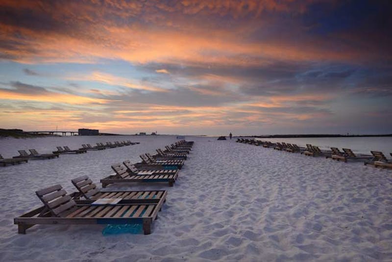AlabamaGulfShores Sonnenuntergang