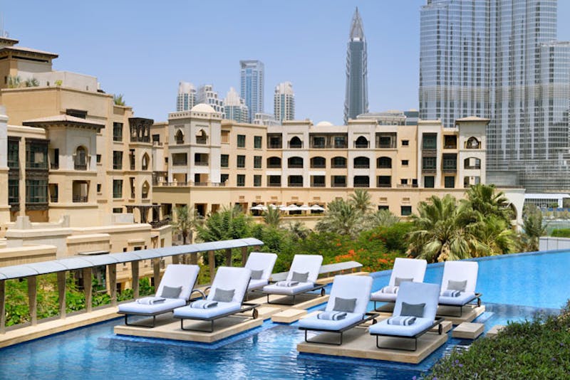 HotelDubaiThe Address DowntownPOOL AREA