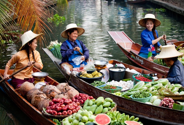 ThailandBangkokBangkokFloatingMarket