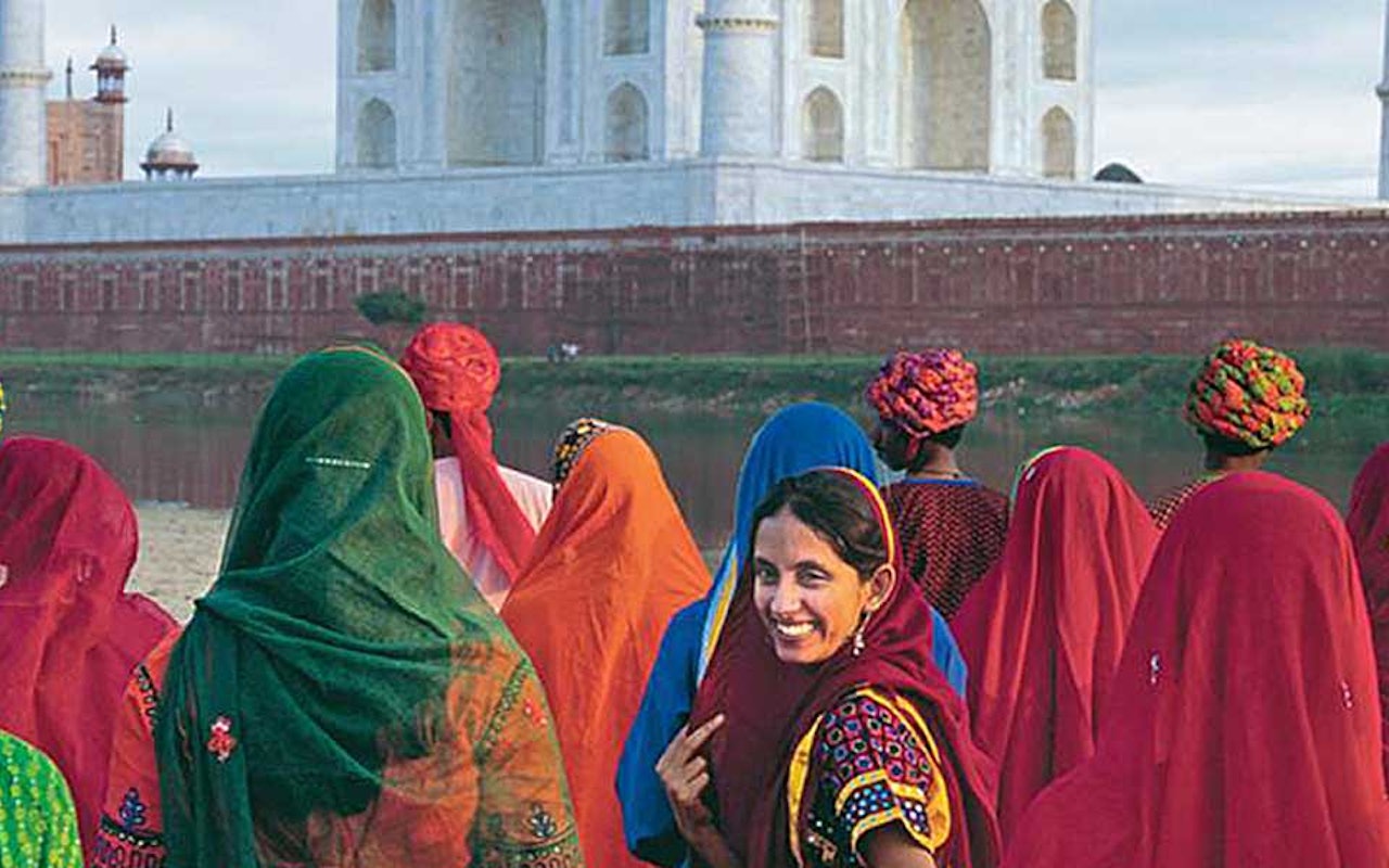 IndienTeaser Taj Mahal Gruppe