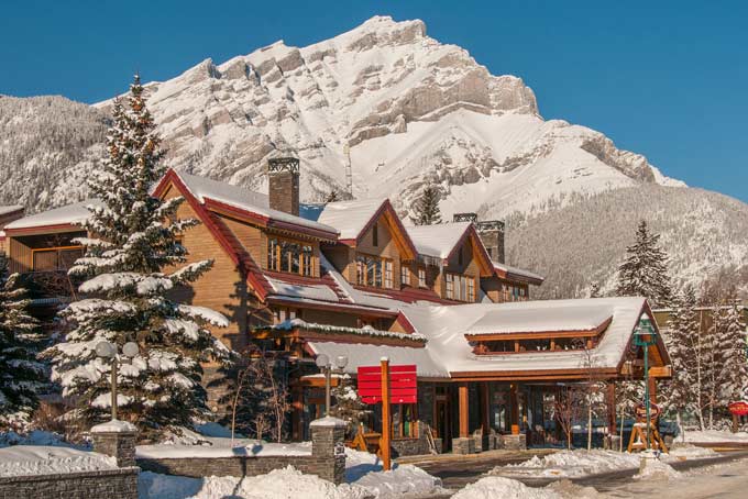 HotelAlbertaBanff PtarmiganInn Winter