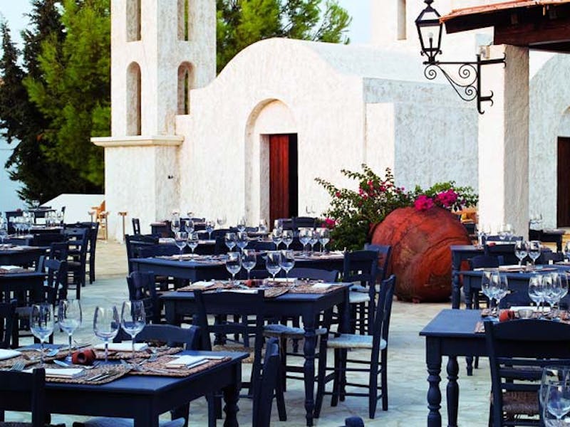 HotelZypernAnassaVillage Square Restaurant